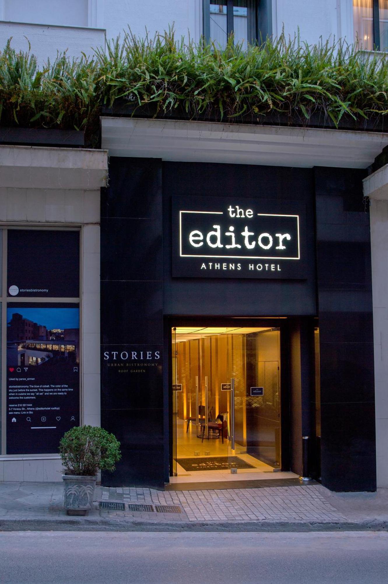 The Editor Hotel Афины Экстерьер фото